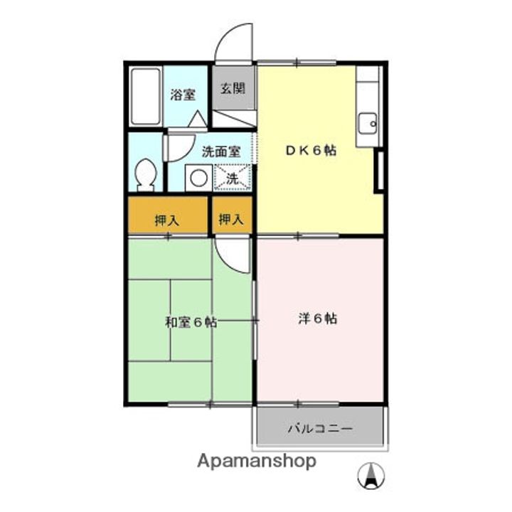 パストラルの間取り
