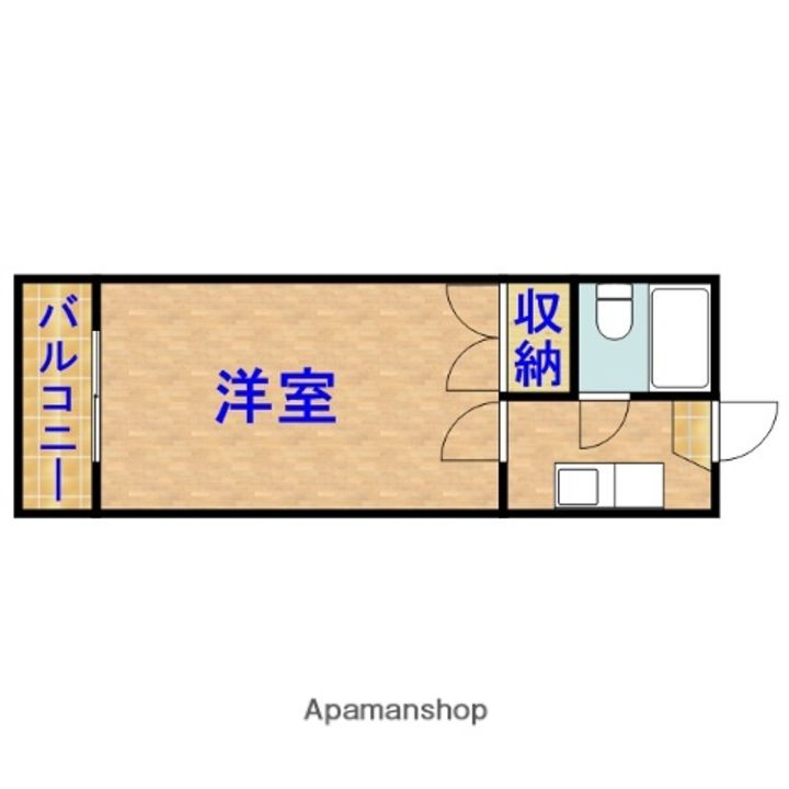 関吉マンション105の間取り