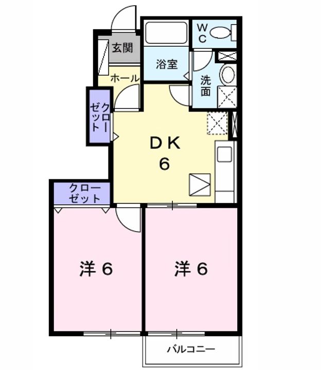 リファインドヴィラⅠの間取り