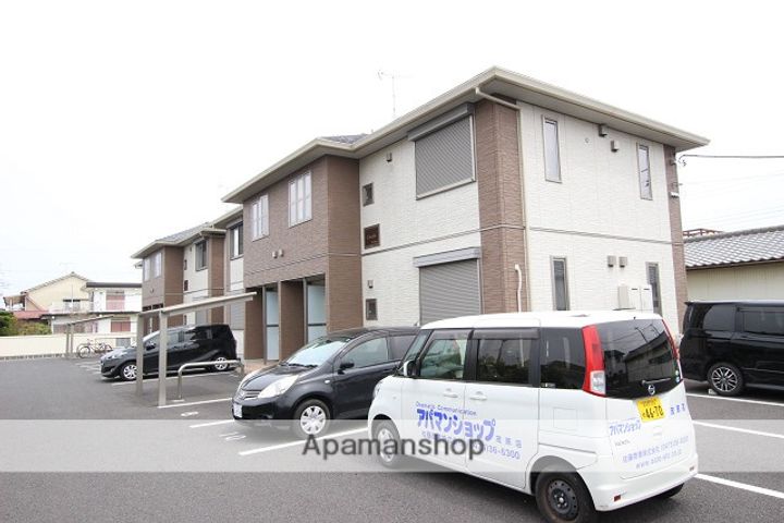 千葉県東金市田間2丁目の賃貸アパートの外観
