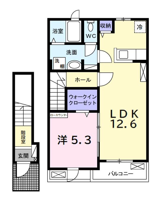 ヒカルサ市原姉ヶ崎ノースの間取り