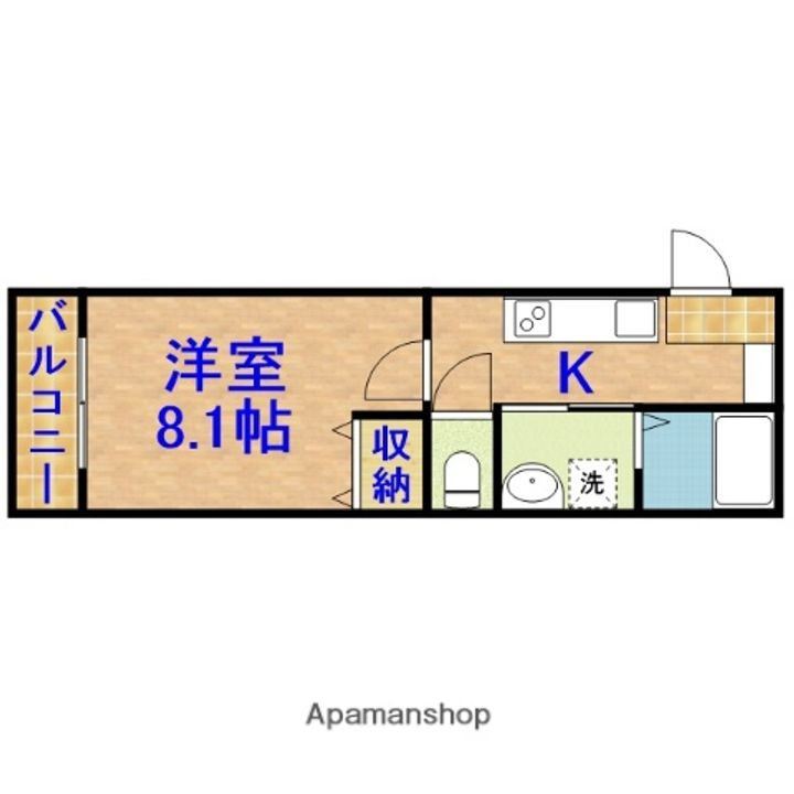 LUA(ルーア)203の間取り