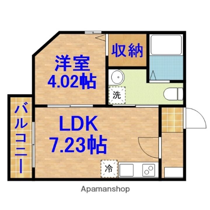フェリーチェⅤ303の間取り