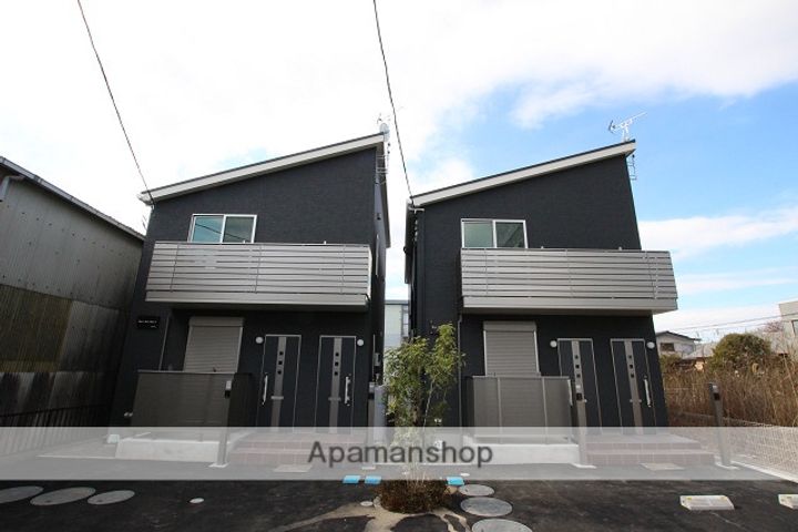 ロイヤルフォレストヴィラB棟(右奥)101の外観