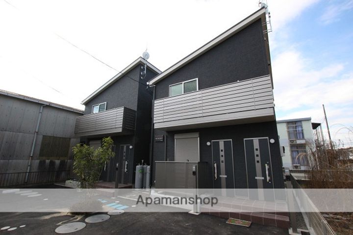 ロイヤルフォレストヴィラB棟(右奥)101の外観