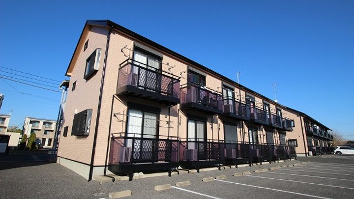 サンハイツ長者ヶ台Aの外観