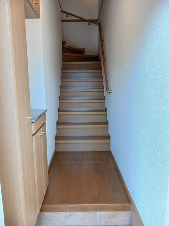 サニーガーデンBの玄関