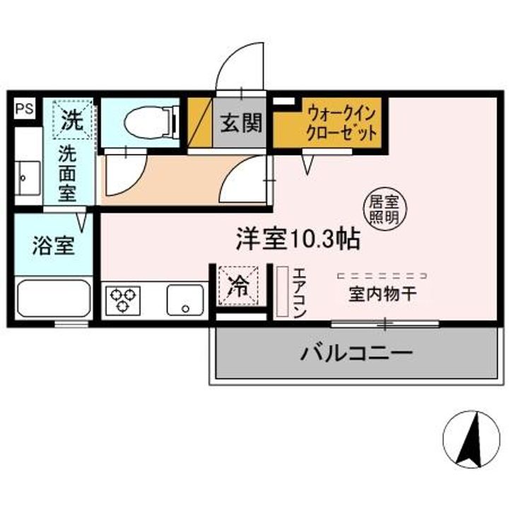 メゾン・デュ・シーニュⅢの間取り