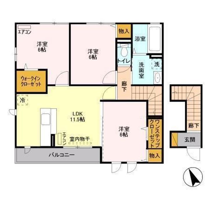 エトランゼの間取り