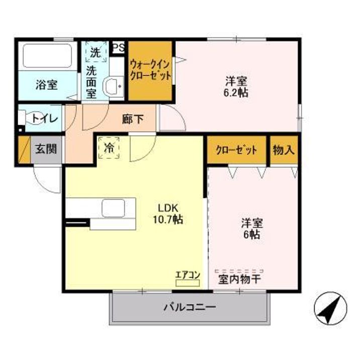 グランビスタの間取り