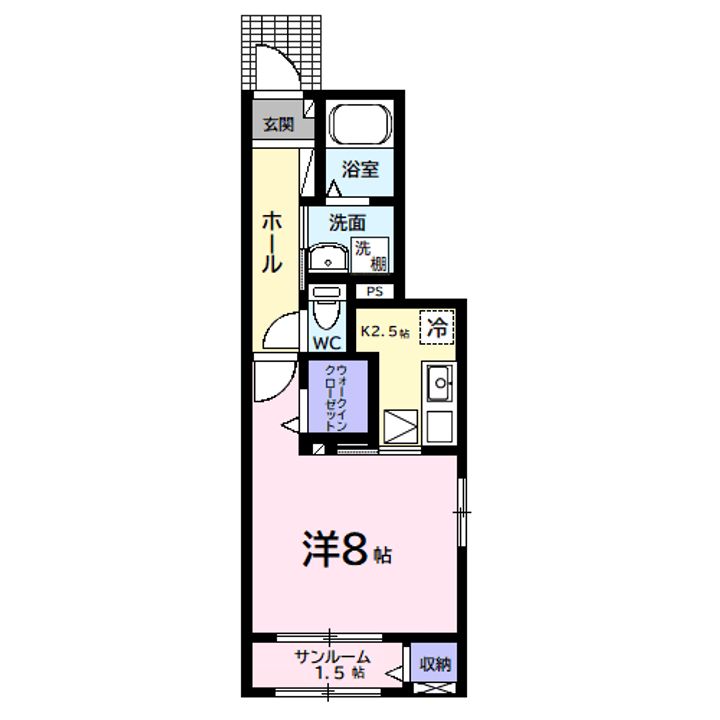 レジデンスさくらの間取り