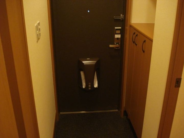 グリーンコーポ107の玄関