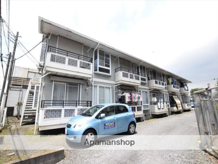 神奈川県相模原市中央区上溝の賃貸アパートの外観