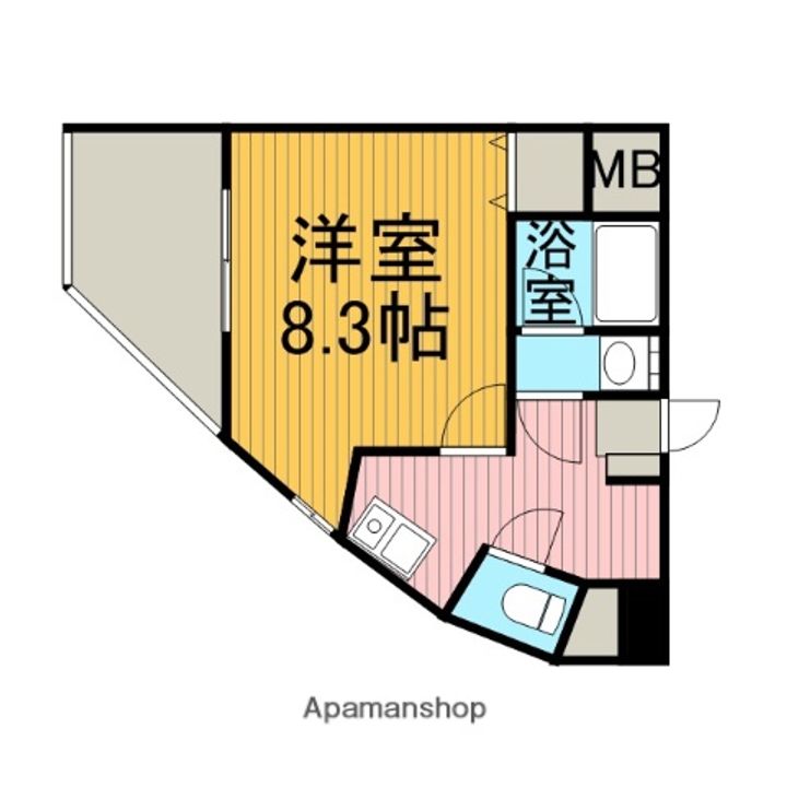 ヴァンクール原町田409の間取り