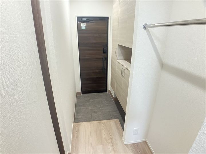 クレーア中央林間の玄関