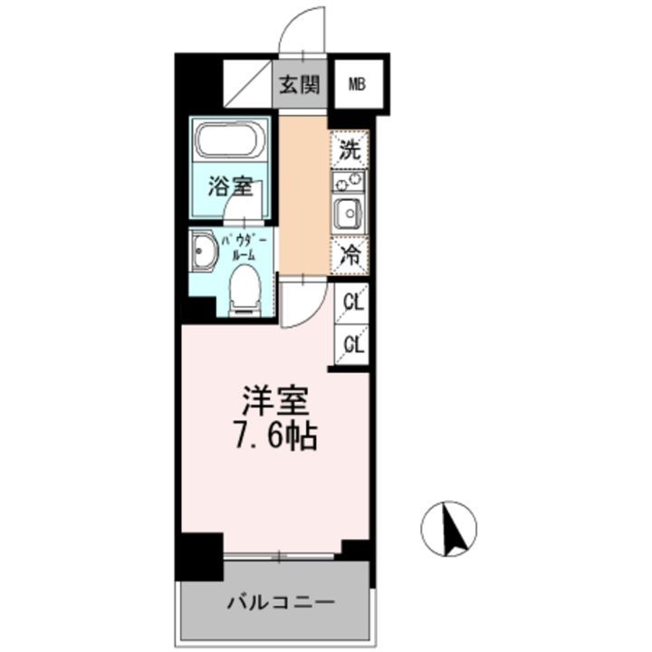 カスタリア大森Ⅲ0204の内装