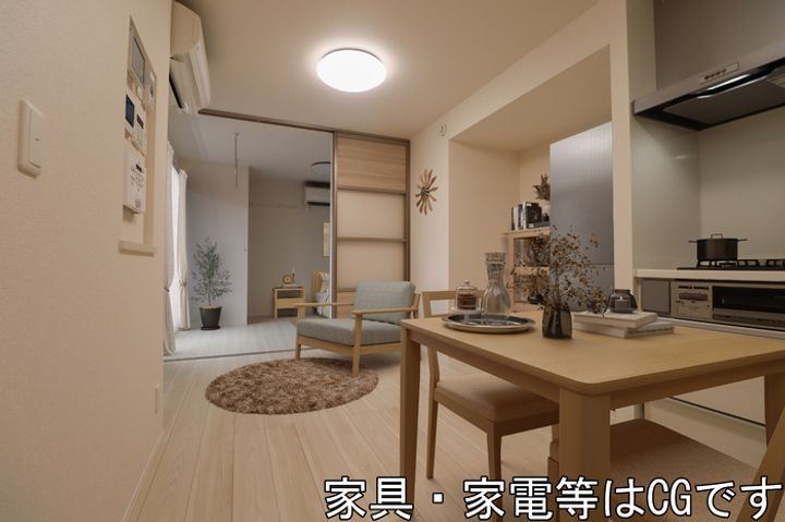 DPaina旭町の居間