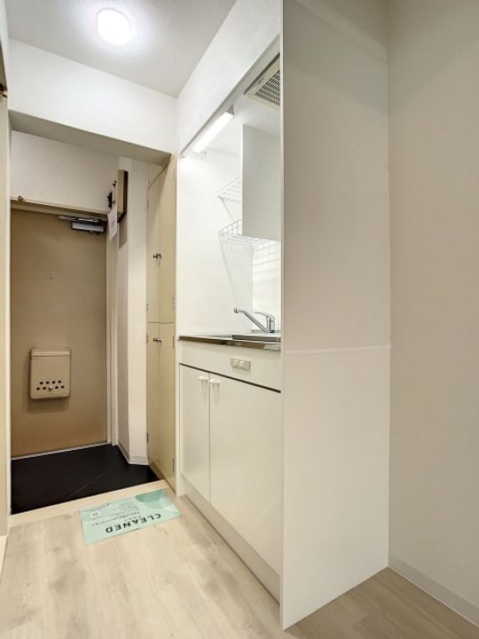 東京都大田区仲六郷1丁目の賃貸マンションのキッチン