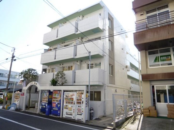 東京都大田区仲六郷1丁目の賃貸マンションの外観