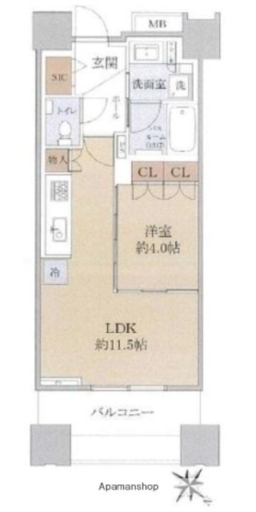 パークホームズ日本橋橘町の間取り