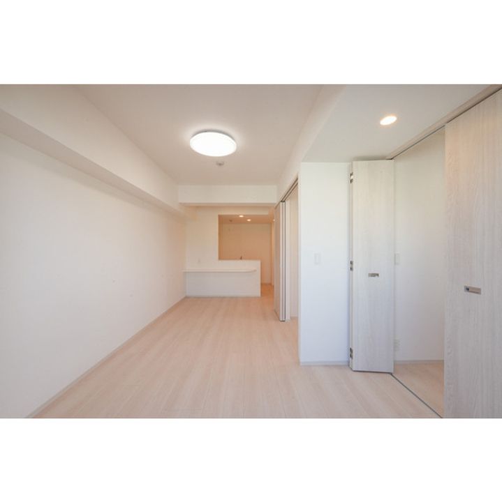 コンフォリア・リヴ豊洲キャナルの居間