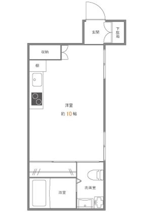 STELLA洗足池の間取り