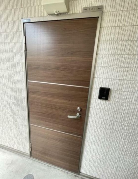 カノープス南大井Aの玄関