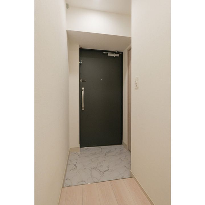 コンフォリア・リヴ豊洲キャナルの玄関