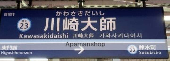 アリア川崎大師の周辺