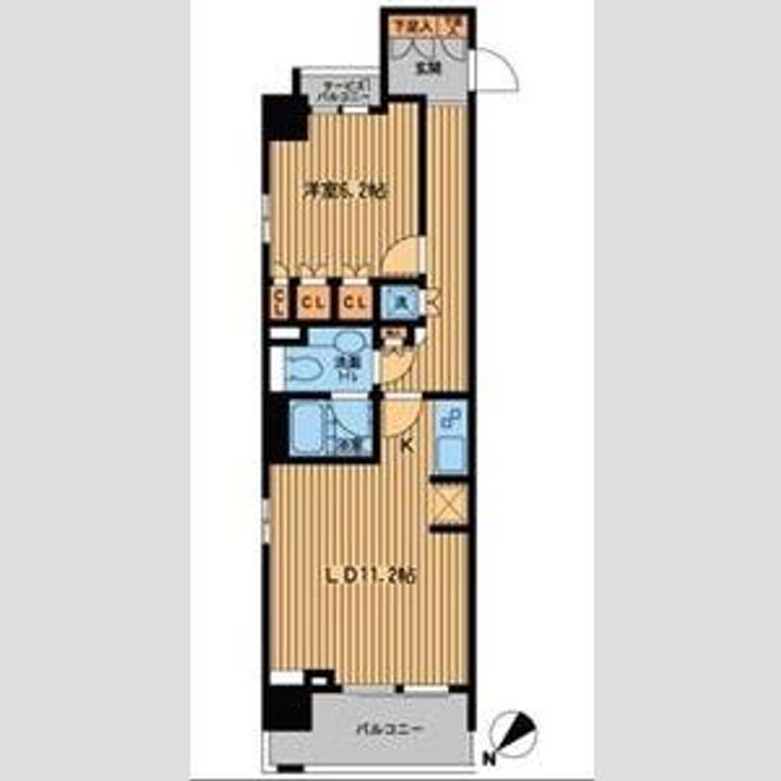 プライムアーバン日本橋横山町の間取り