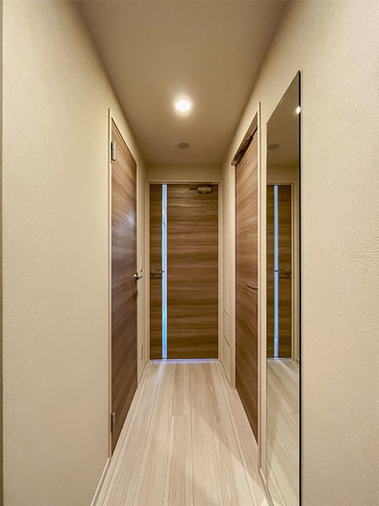 フロンティアレジデンス錦糸公園の玄関