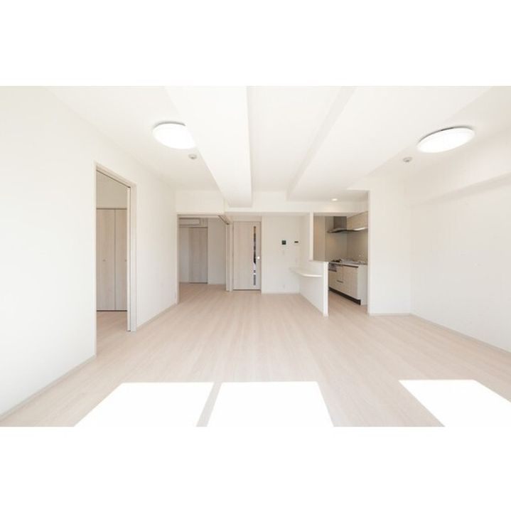 コンフォリア・リヴ豊洲キャナルの居間