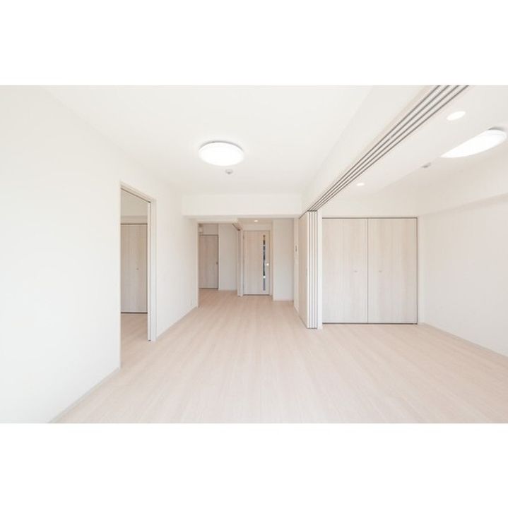 コンフォリア・リヴ豊洲キャナルの居間