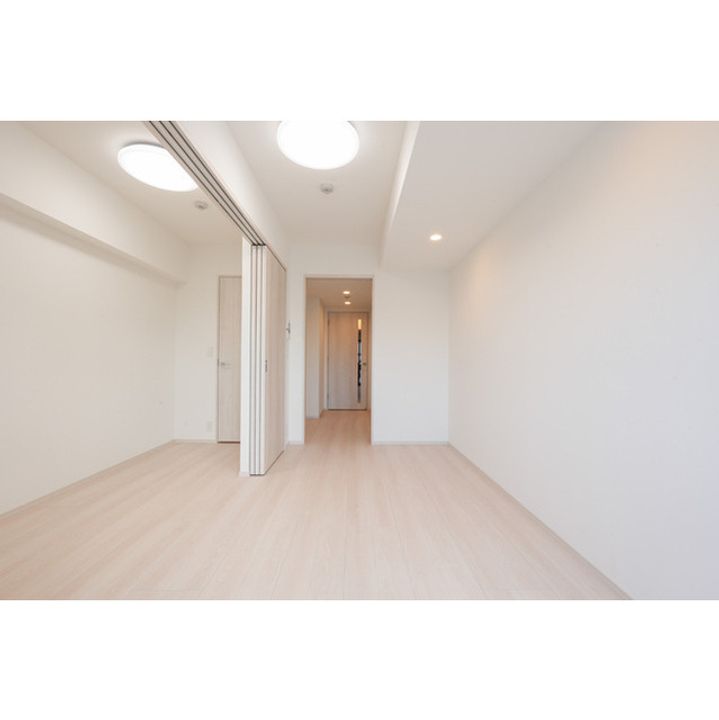 コンフォリア・リヴ豊洲キャナルの居間