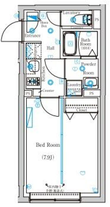MindKamataの間取り