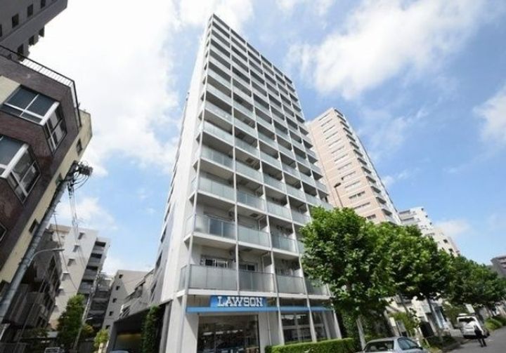 プラウドフラット白金高輪の外観