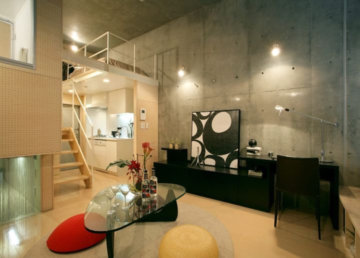 カスタリア中延の居間