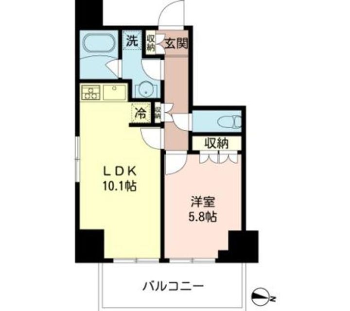 MFPRコート木場公園の間取り