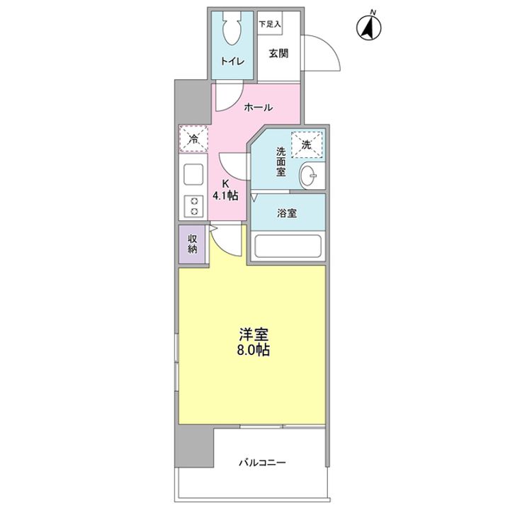 ラークガーデン木場の間取り
