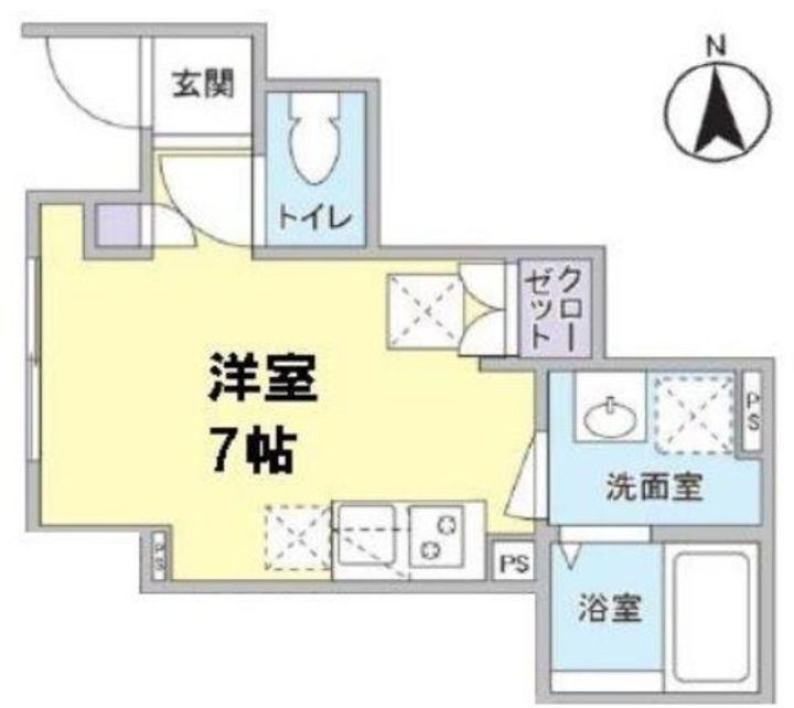 コンフォール小岩101の間取り