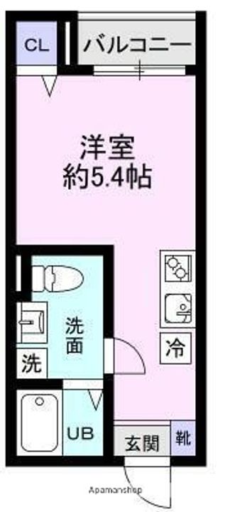 APT柴又302の間取り