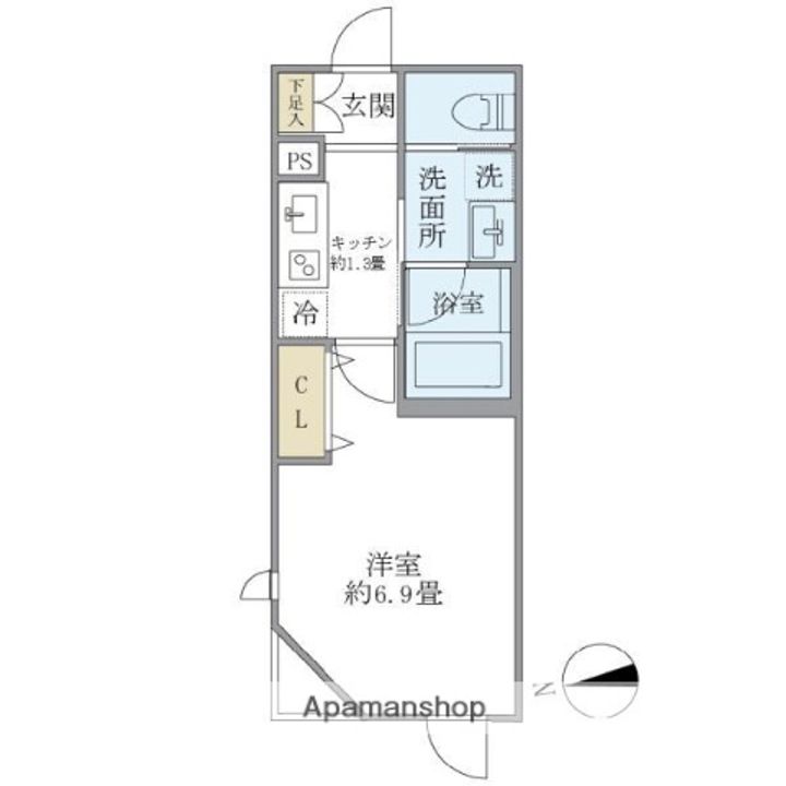 ミューズ新小岩の間取り