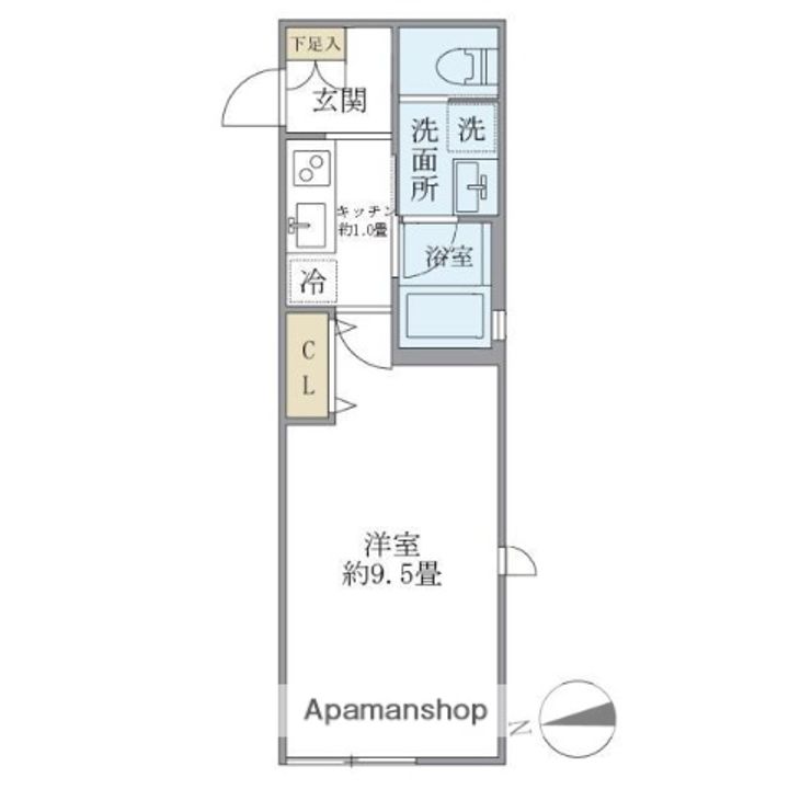 ミューズ新小岩の間取り