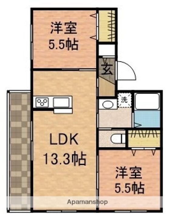 SONORILO LIGNOの間取り