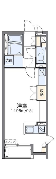 レオネクストオリーブハウスⅥの間取り
