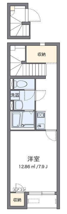 クレイノアーカスの間取り