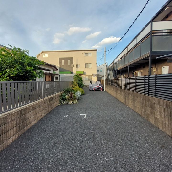東京都練馬区田柄4丁目の賃貸アパートの外観