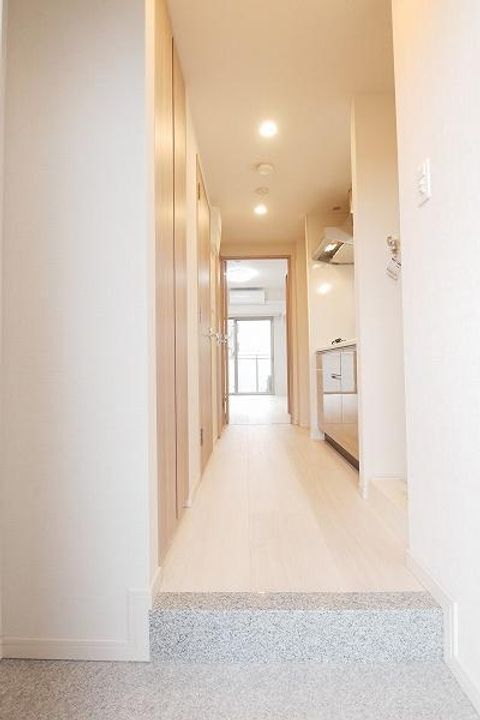 東京都板橋区大原町の賃貸マンションの玄関
