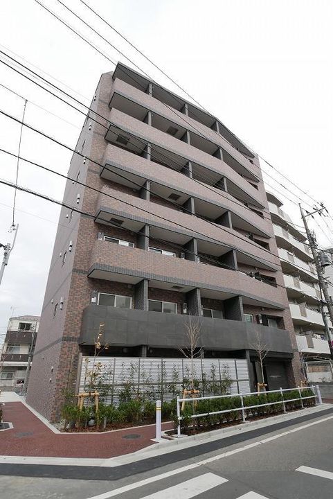 東京都板橋区高島平9丁目の賃貸マンションの外観