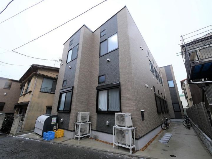 東京都板橋区中台1丁目の賃貸アパートの外観